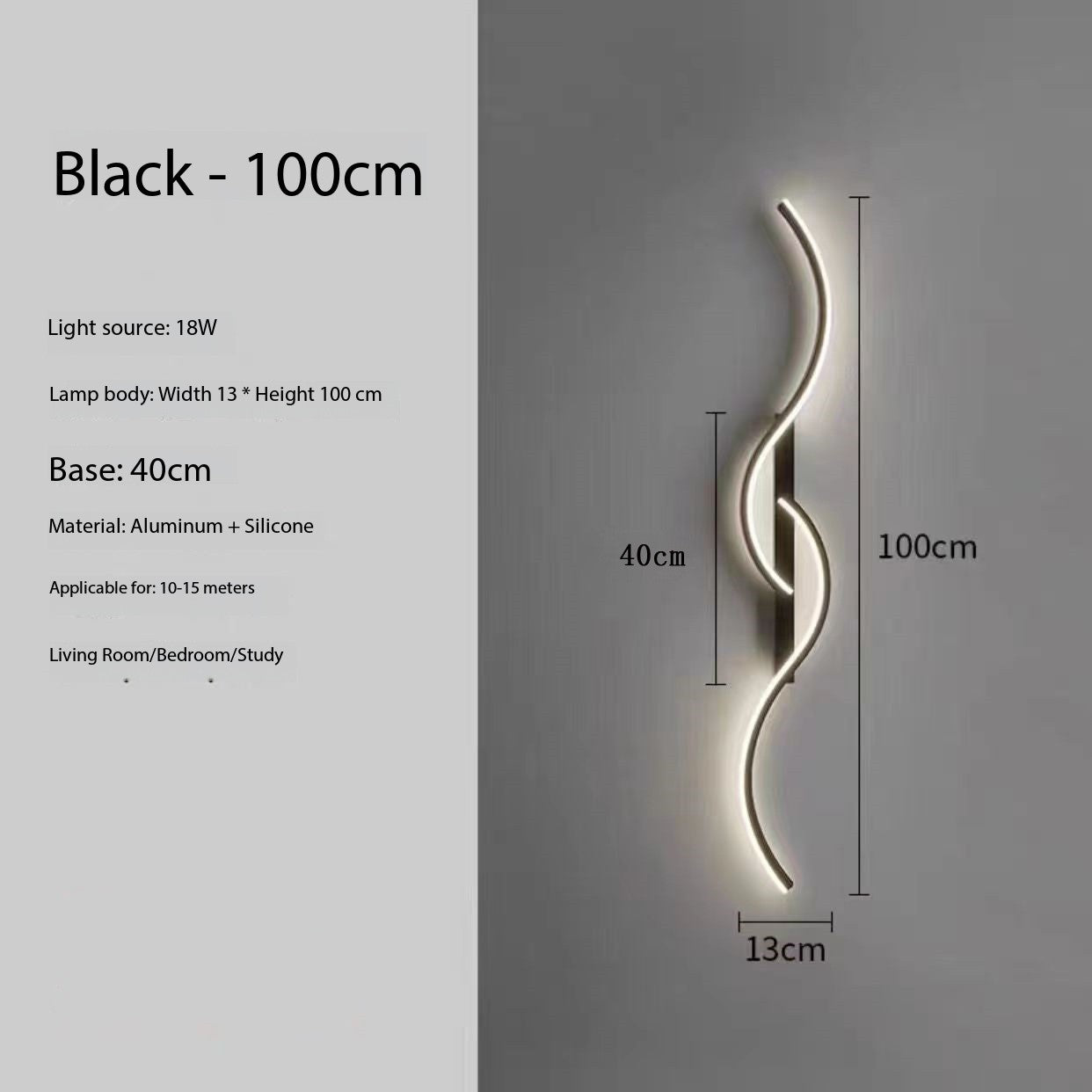 Minimalist Luxury LED Wall Sconce - Multiple Sizes, Finishes, and Dimming Options