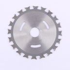 Double-sided alloy saw blade for woodworking