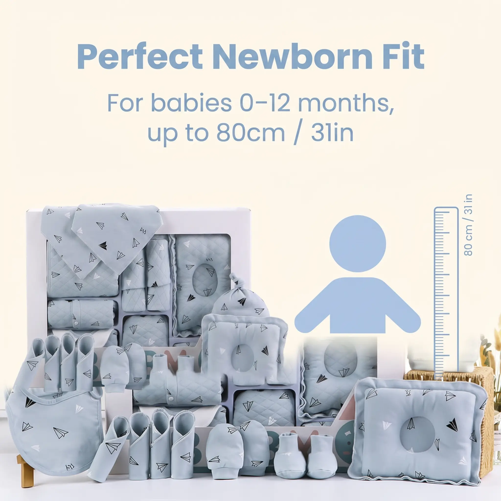 Baby Gift Box Set Made of Cotton for Newborns