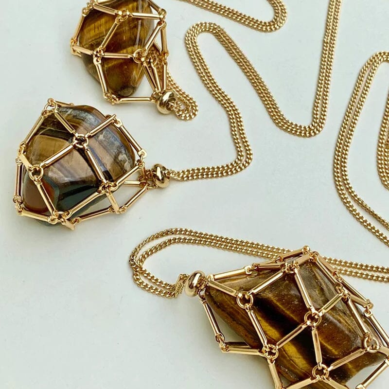 Crystal Stone Choker Necklace