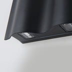 LED Wall Light Outdoor Modern Black Sconce