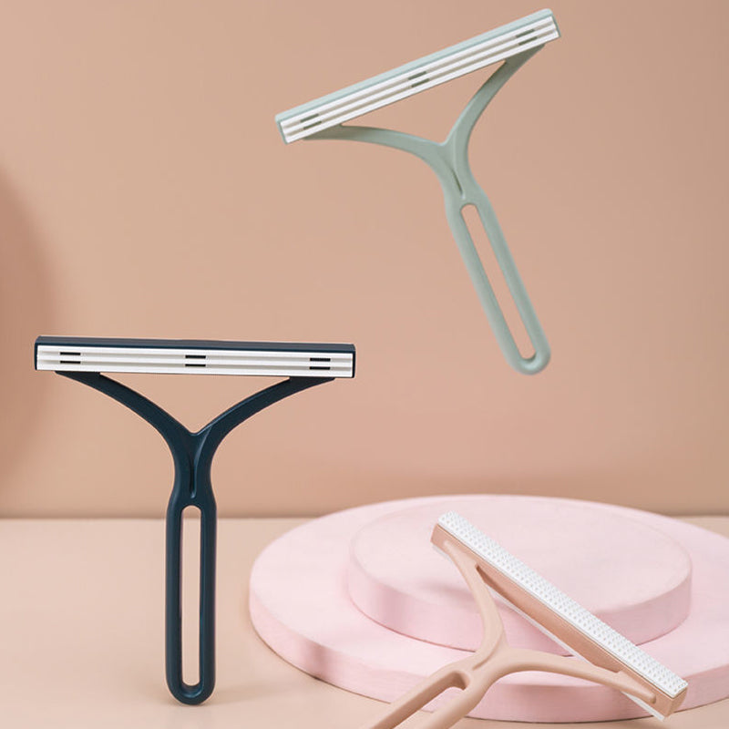 Double-sided manual hair remover