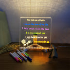 LED-Whiteboard with Colors