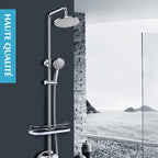 Multifunctional shower shelf