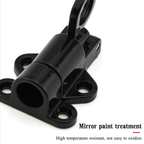 Aluminum alloy automatic window spring locking system
