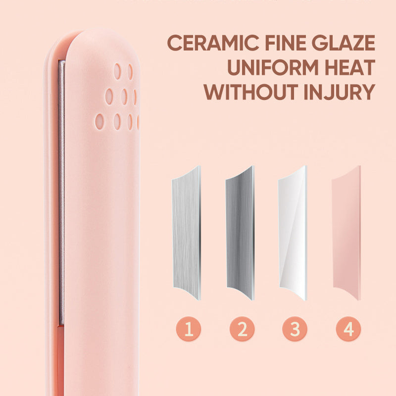 Mini Dual-Use Hair Straightener