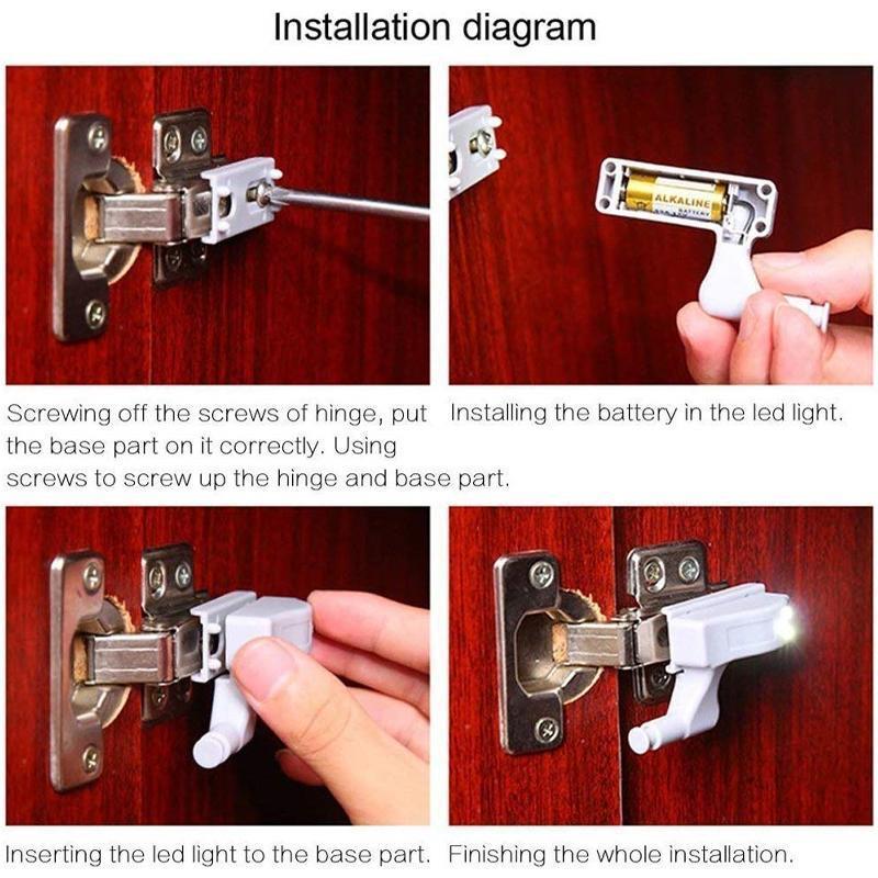 Smart Sensor Wardrobe LED Light (10 PIECES)
