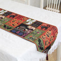 Halloween Decorative Tablecloth Cotton Blend Table Runner 33x180cm