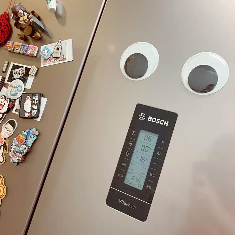 Refrigerator Sticker - Wiggly Eyes