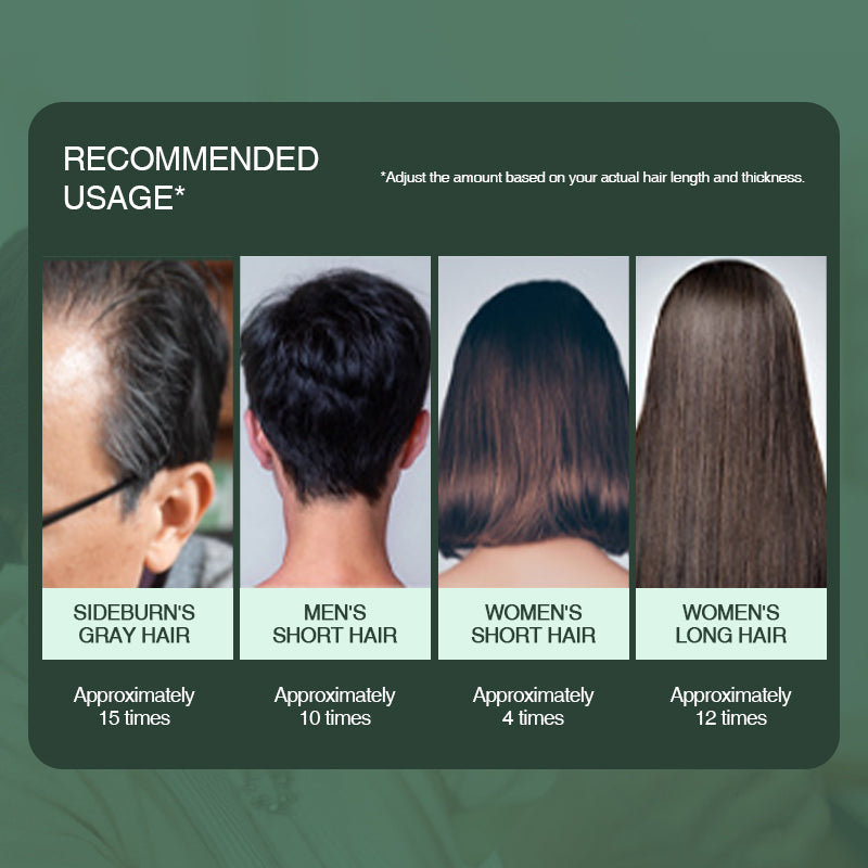 Plant extract hair tint essence
