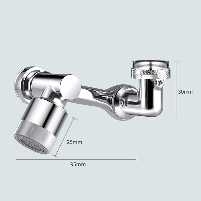 Multifunctional swivel extension faucet