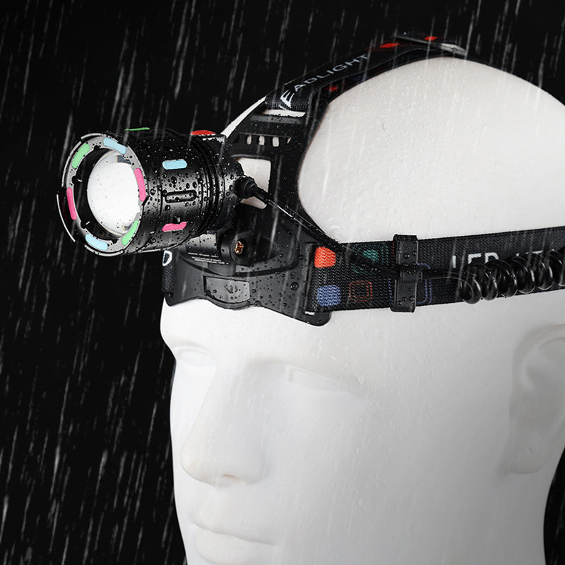 USB Rechargeable Waterproof LED Headlamp