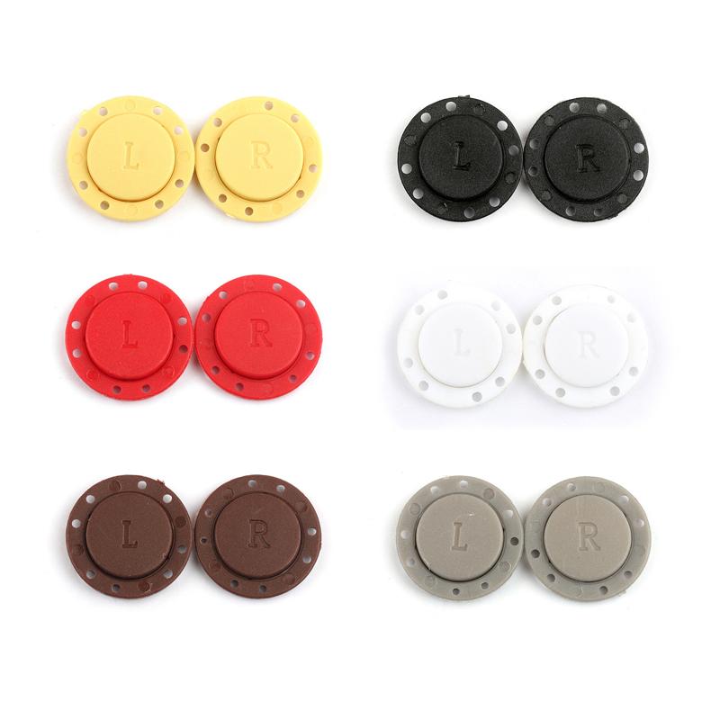 High-quality invisible plastic magnetic closure, 5 pieces