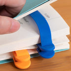 Bookmark made of silicone