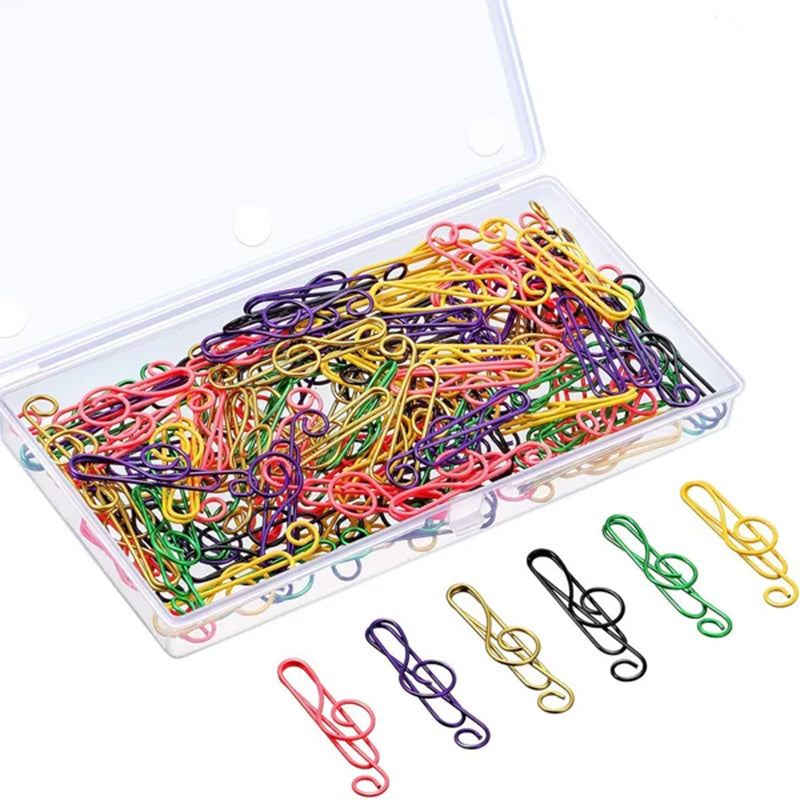 Music Multicolored Paperclips made of Metal