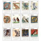 Strange medieval owl calendar 2024