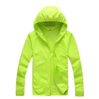 Unisex Windbreaker waterproof Anti-UV Super light