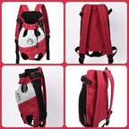 Portable backpack for dogs and cats on travels