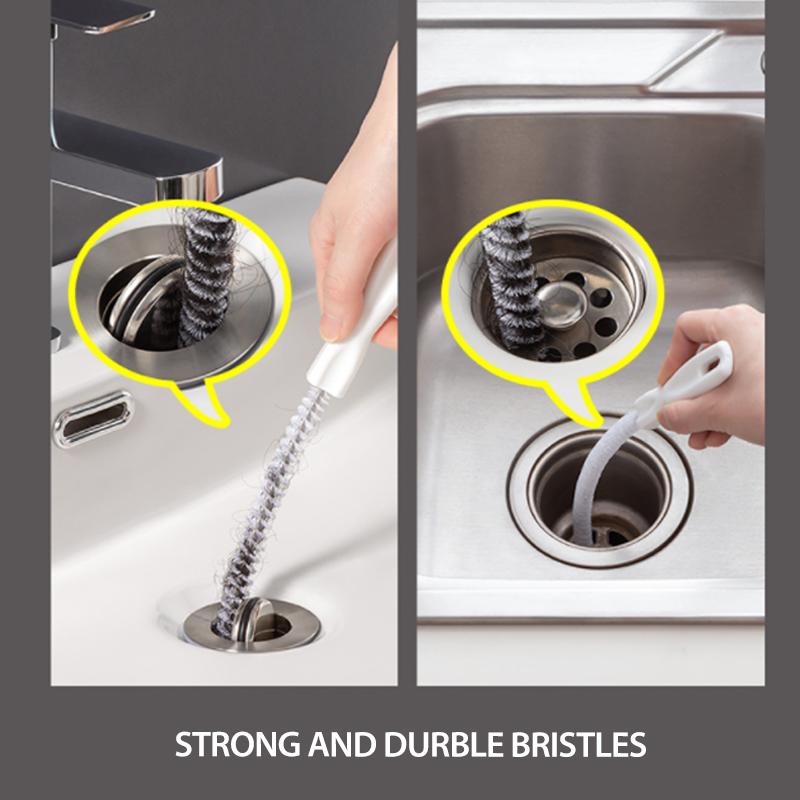 Flexible Pipe Drain Cleaning Brush