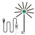 LED lights from fireworks