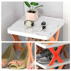 Foldable Multi-Layer Shoe Rack, Shoe Storage Organizer