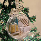 Christmas ornament transparent ball