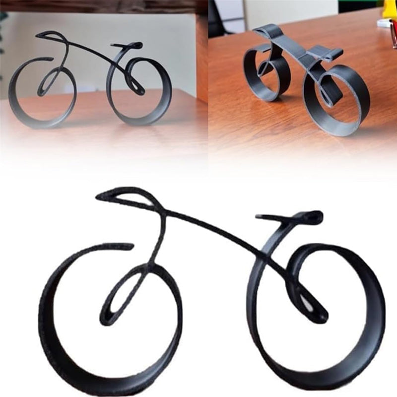 Bicycle jewelry made of metal