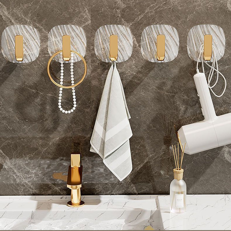 Transparent Acrylic Adhesive Wall Hook Exquisite Punch-Free Hook