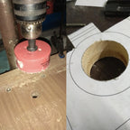 Hole saw drill