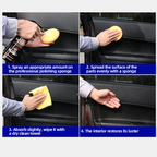 Car seat protection wax