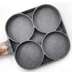 Pan with 4 multifunctional shapes