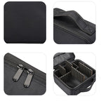 Makeup Cosmetic Storage Bag with Adjustable Compartment