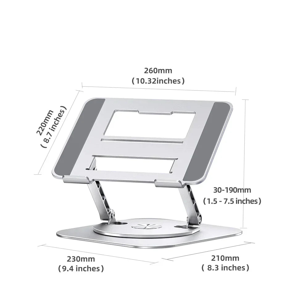 360 Rotating Laptop Holder Stand