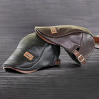 New trendy leather beret