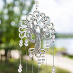 Sun Catcher Tree World Made of Crystal