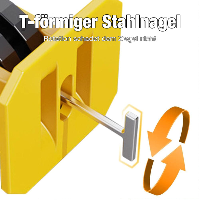 Quick leveling machine for tiles