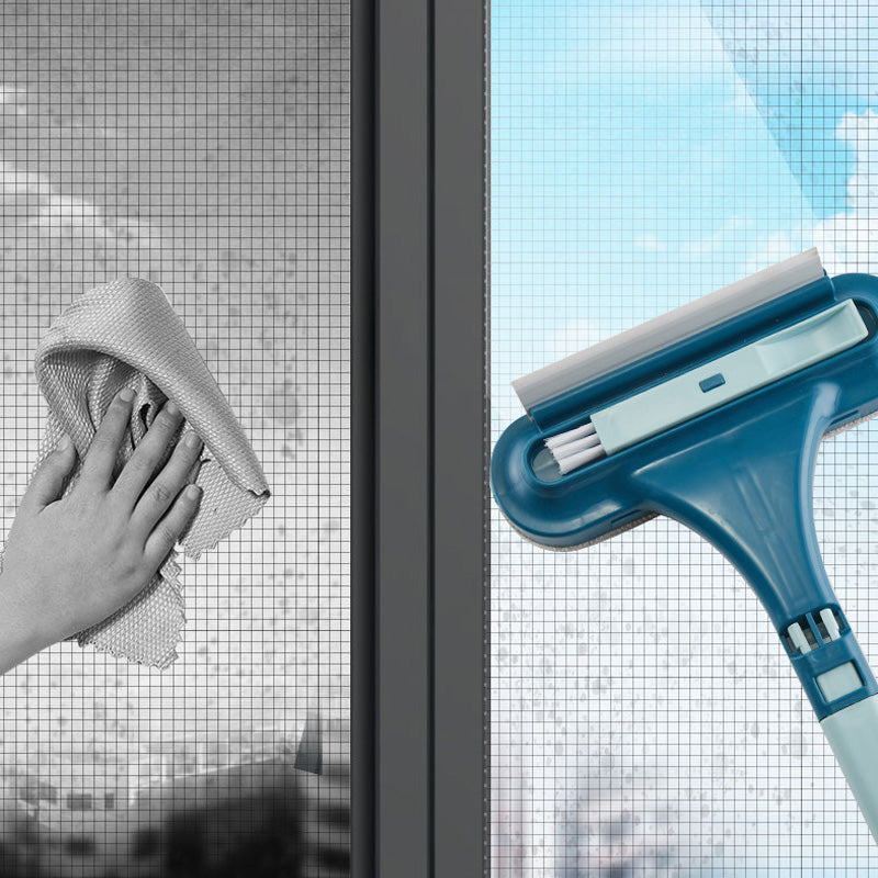 Window Cleaning Tool with Dual-head