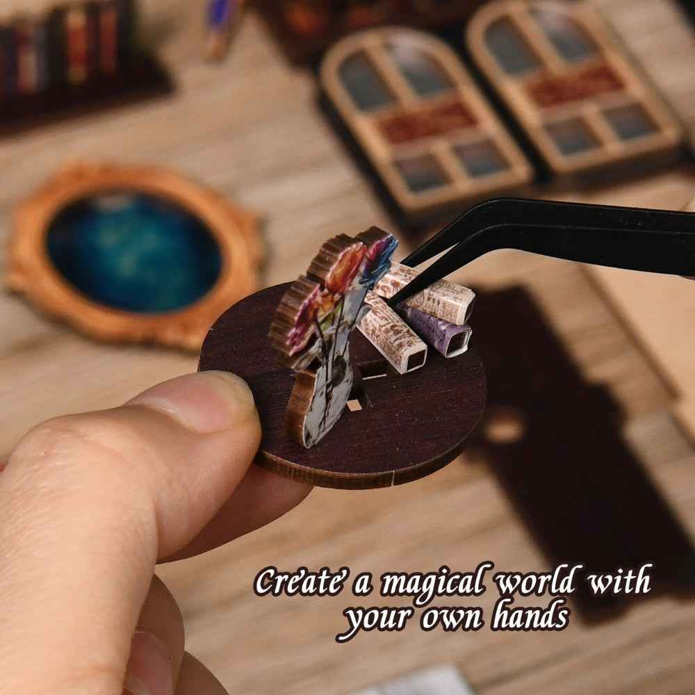 The Realm of the Magic Book DIY Book Nook Kit