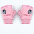 Wearable heating gloves