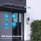 Wireless Smart Doorbell Camera – Outdoor Surveillance with HD Night Vision