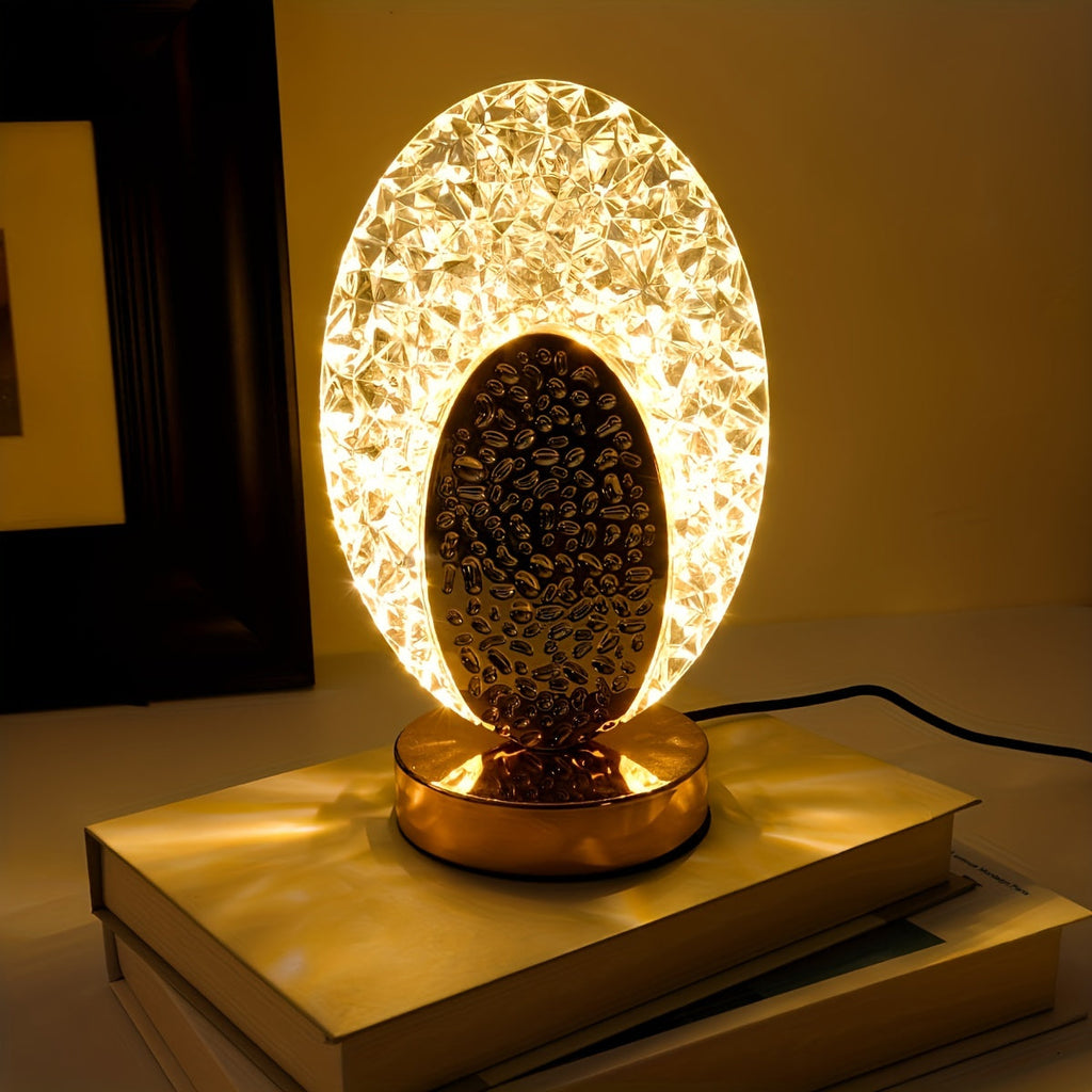 FeatherLamp - USB Touch Table Lamp with Unique Feather Design