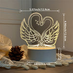 SwaneLume – USB 3D LED Table Lighting