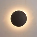 GlowNight Metal Round LED Wall Light