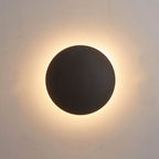 GlowNight Metal Round LED Wall Light