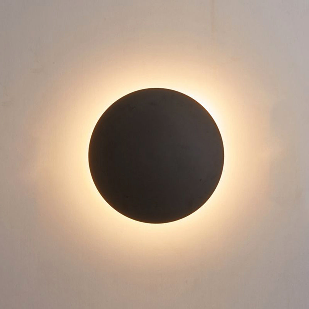 Modern Wall Lamp Made of Metal in Round Shape for Bedroom