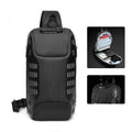 Anti-Theft Water-Resistant Sling Bag, for Biking, Walking, Travel