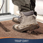 Magic absorbing dust control mat