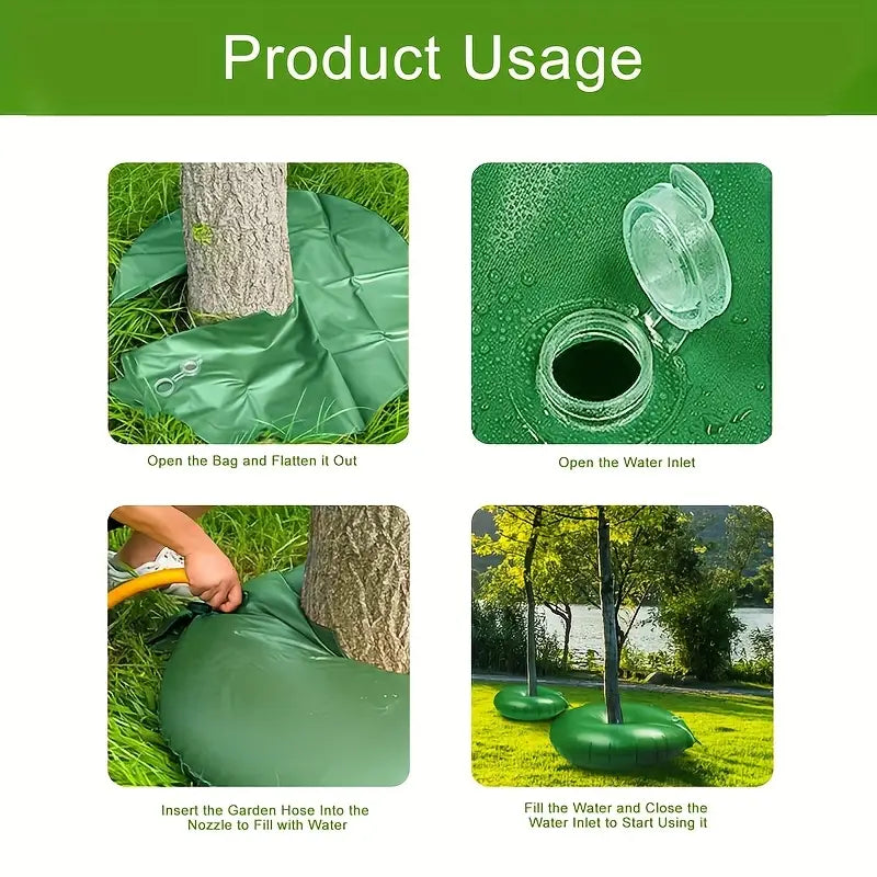 Tree Watering Bag with Drip Irrigation – Effective Irrigation Solution for Trees and Shrubs