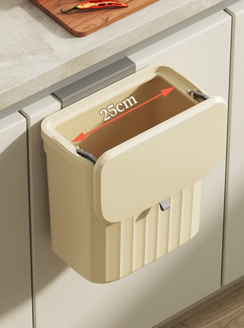 FlexiBin Kitchen Wall Bin – 8.5L / 12L with Lid