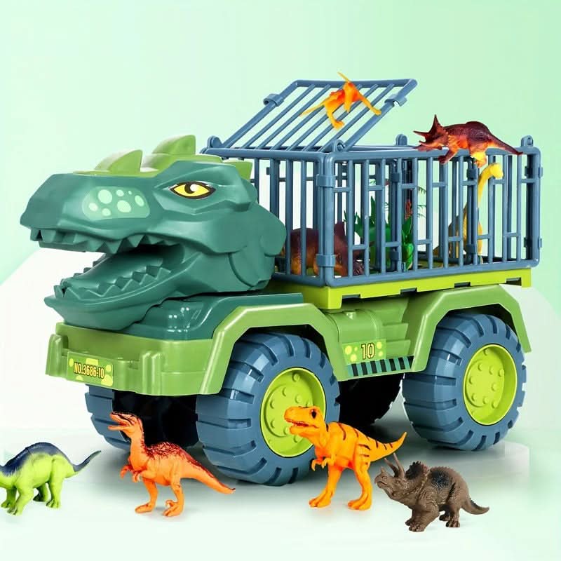 Adventure set with dinosaurs & vehicles for explorers